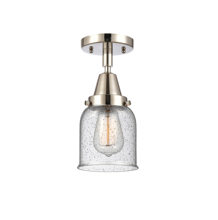 Innovations 447-1C-PN-G54 One Light Flush Mount, Polished Nickel