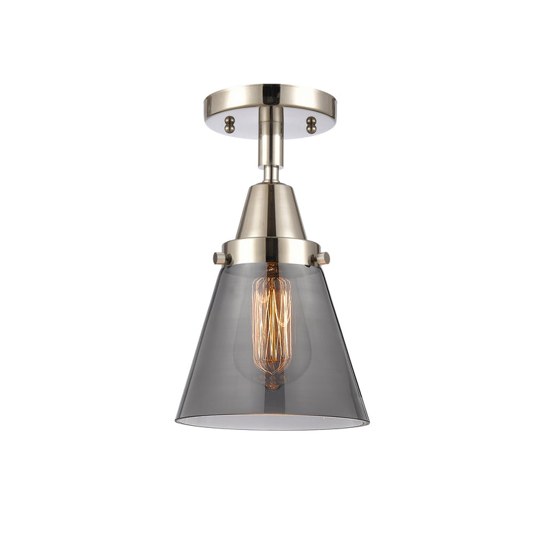 Innovations 447-1C-PN-G63-LED LED Flush Mount, Polished Nickel