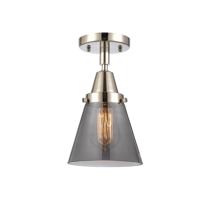 Innovations 447-1C-PN-G63-LED LED Flush Mount, Polished Nickel