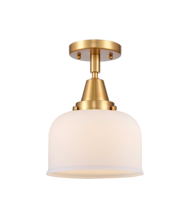 Innovations 447-1C-SG-G71-LED LED Flush Mount, Satin Gold