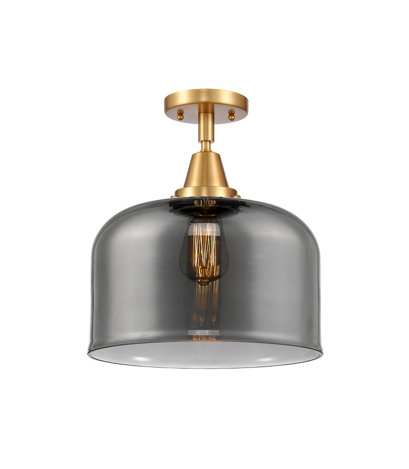 Innovations 447-1C-SG-G73-L-LED LED Flush Mount, Satin Gold