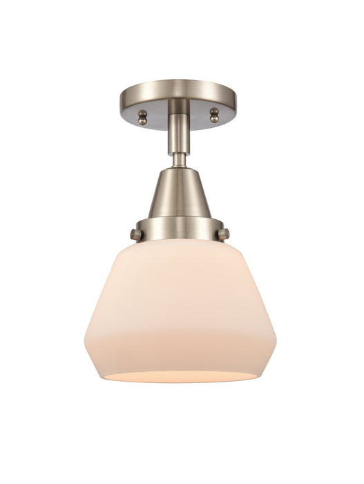Innovations 447-1C-SN-G171-LED LED Flush Mount, Brushed Satin Nickel
