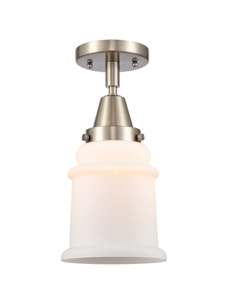 Innovations 447-1C-SN-G181-LED LED Flush Mount, Brushed Satin Nickel