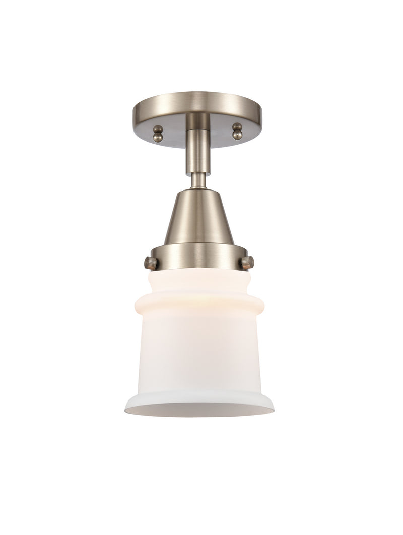Innovations 447-1C-SN-G181S-LED LED Flush Mount, Brushed Satin Nickel