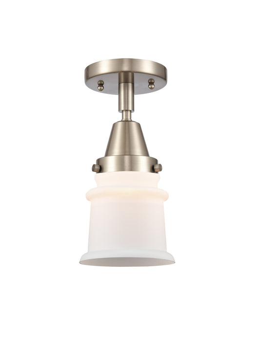 Innovations 447-1C-SN-G181S-LED LED Flush Mount, Brushed Satin Nickel