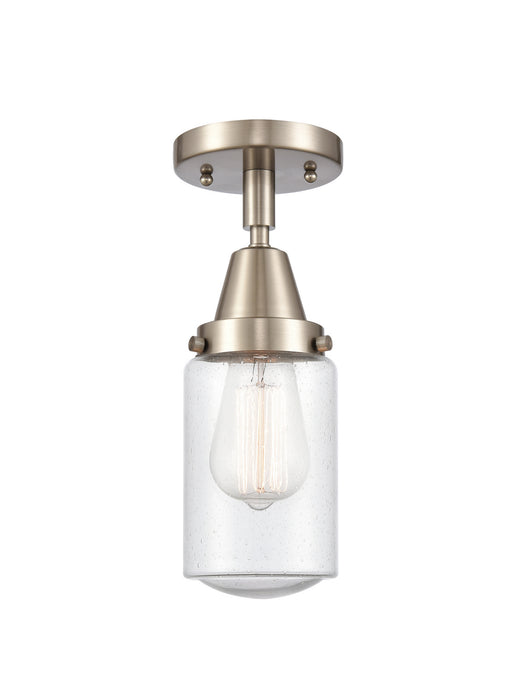 Innovations 447-1C-SN-G314-LED LED Flush Mount, Brushed Satin Nickel