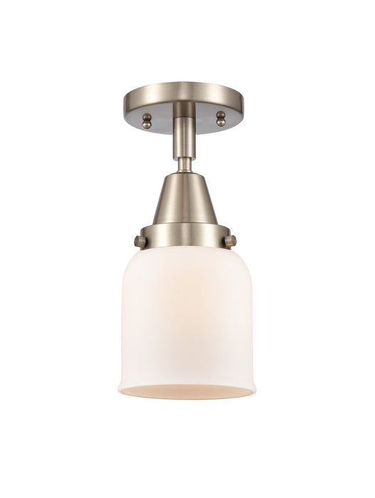 Innovations 447-1C-SN-G51-LED LED Flush Mount, Brushed Satin Nickel