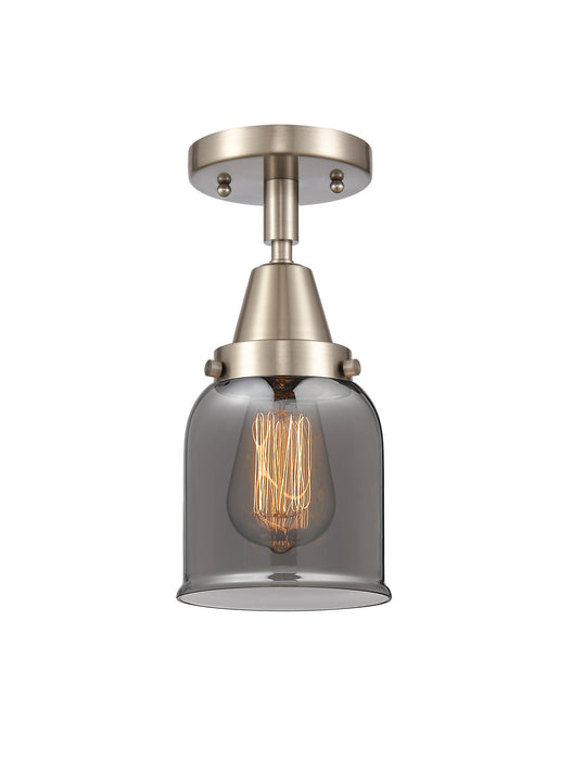 Innovations 447-1C-SN-G53 One Light Flush Mount, Brushed Satin Nickel