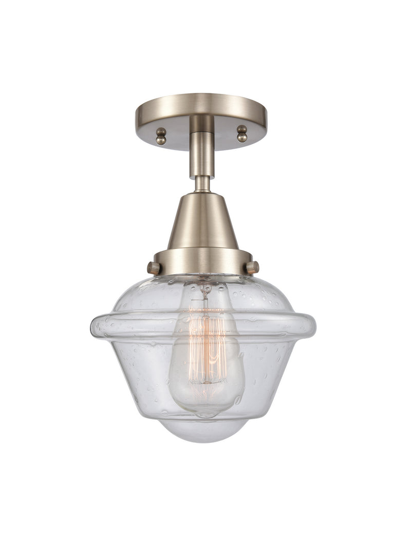 Innovations 447-1C-SN-G534-LED LED Flush Mount, Brushed Satin Nickel