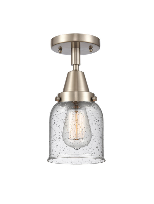Innovations 447-1C-SN-G54-LED LED Flush Mount, Brushed Satin Nickel