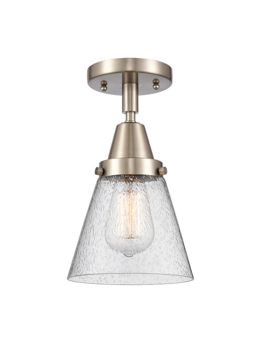 Innovations 447-1C-SN-G64-LED LED Flush Mount, Brushed Satin Nickel