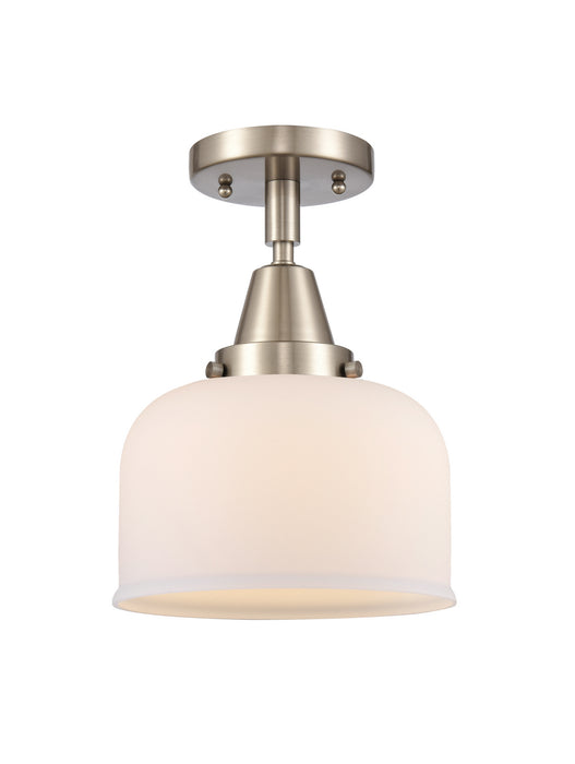 Innovations 447-1C-SN-G71-LED LED Flush Mount, Brushed Satin Nickel