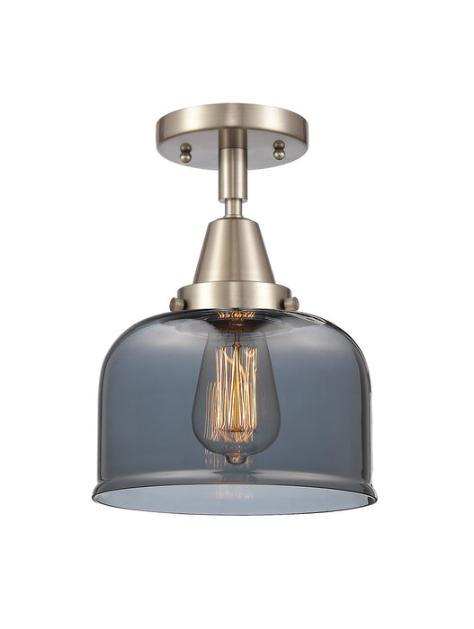 Innovations 447-1C-SN-G73 One Light Flush Mount, Brushed Satin Nickel