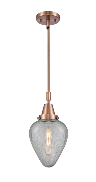 Innovations 447-1S-AC-G165-LED LED Mini Pendant, Antique Copper