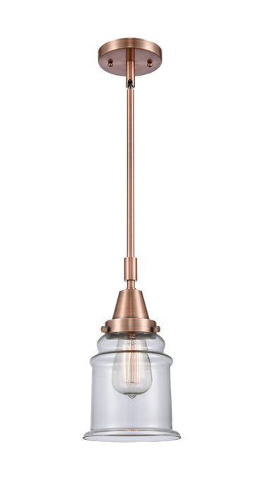 Innovations 447-1S-AC-G182-LED LED Mini Pendant, Antique Copper