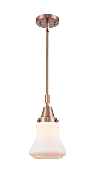 Innovations 447-1S-AC-G191-LED LED Mini Pendant, Antique Copper