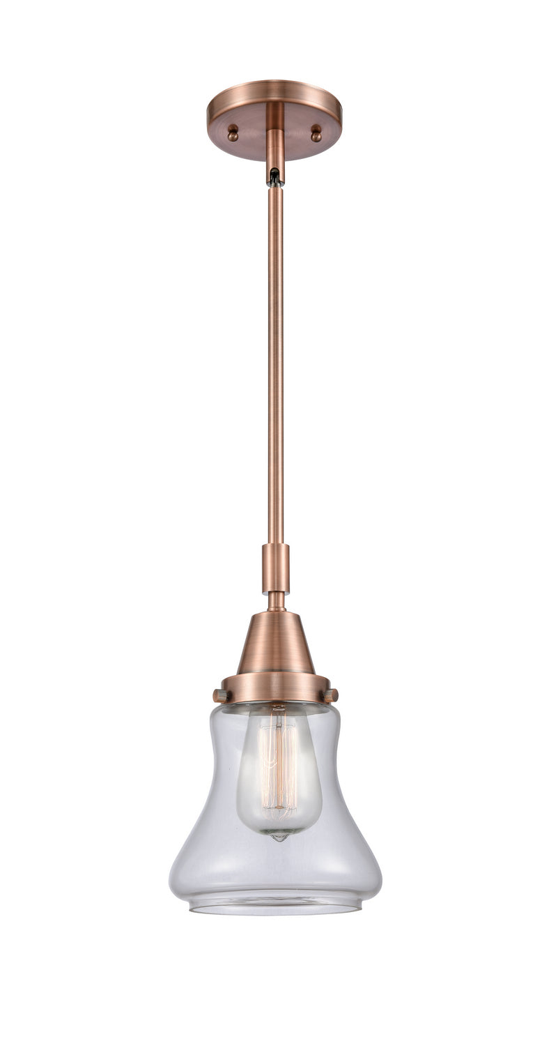 Innovations 447-1S-AC-G192-LED LED Mini Pendant, Antique Copper