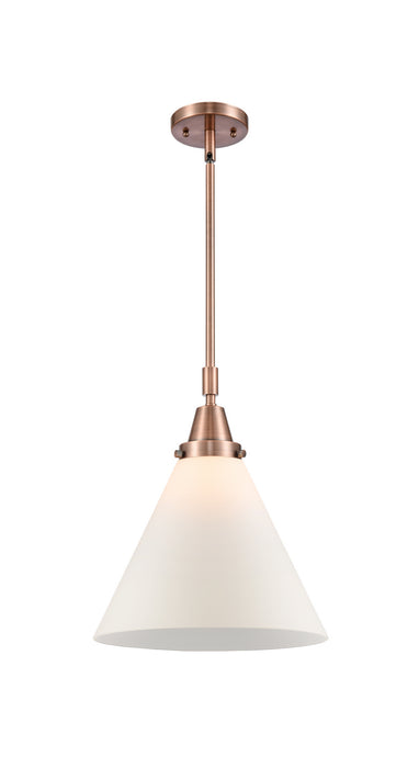 Innovations 447-1S-AC-G41-L-LED LED Mini Pendant, Antique Copper
