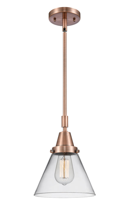 Innovations 447-1S-AC-G42-LED LED Mini Pendant, Antique Copper