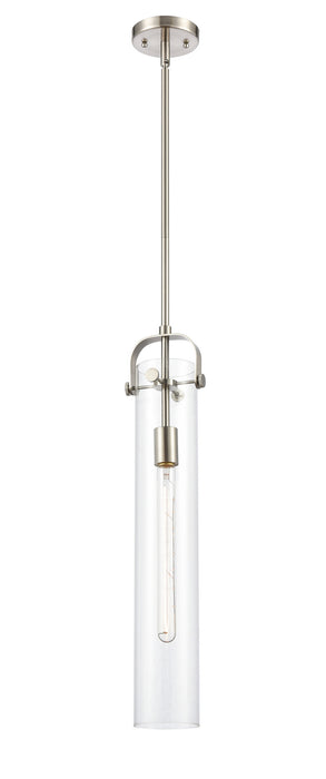 Innovations 413-1S-SN-4CL-LED LED Mini Pendant, Brushed Satin Nickel