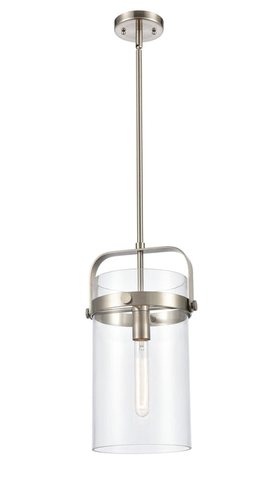 Innovations 413-1S-SN-8CL-LED LED Mini Pendant, Brushed Satin Nickel