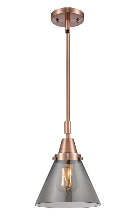 Innovations 447-1S-AC-G43-LED LED Mini Pendant, Antique Copper