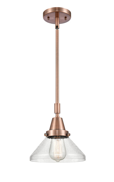 Innovations 447-1S-AC-G4474-LED LED Mini Pendant, Antique Copper