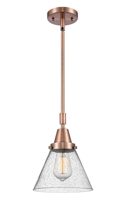 Innovations 447-1S-AC-G44-LED LED Mini Pendant, Antique Copper