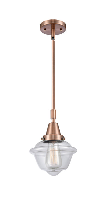 Innovations 447-1S-AC-G532-LED LED Mini Pendant, Antique Copper