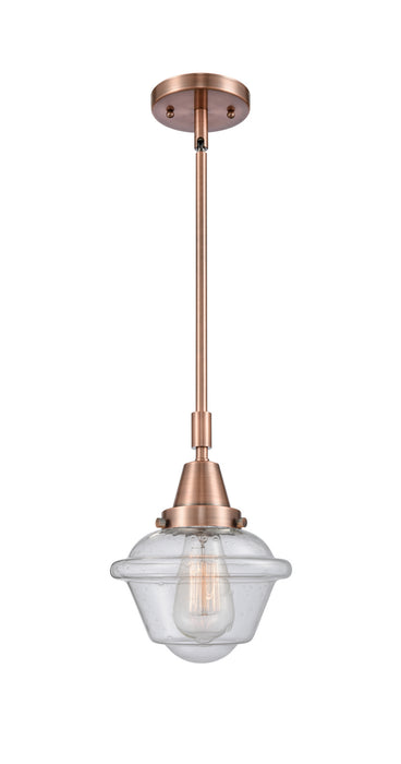 Innovations 447-1S-AC-G534-LED LED Mini Pendant, Antique Copper