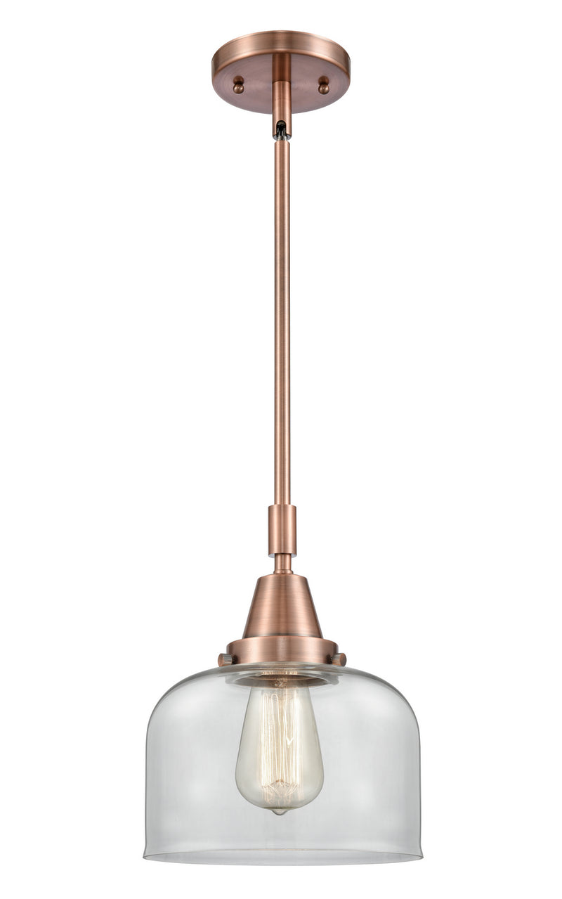 Innovations 447-1S-AC-G72-LED LED Mini Pendant, Antique Copper