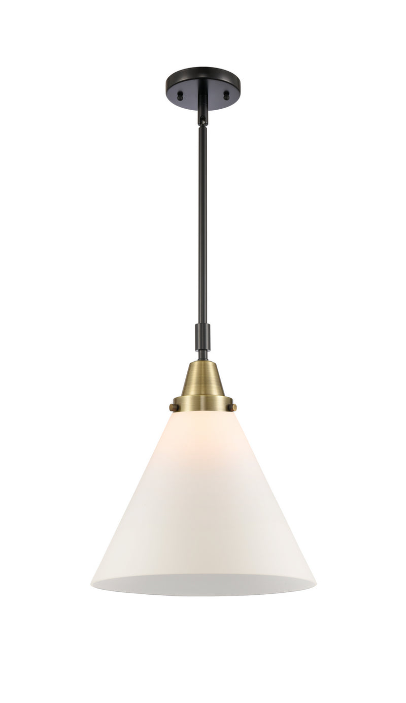 Innovations 447-1S-BAB-G41-L-LED LED Mini Pendant, Black Antique Brass