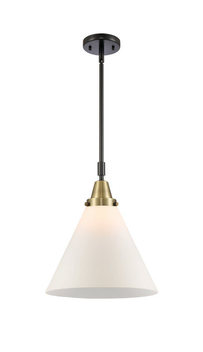 Innovations 447-1S-BAB-G41-L-LED LED Mini Pendant, Black Antique Brass