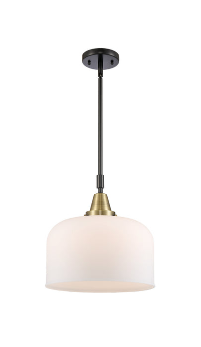 Innovations 447-1S-BAB-G71-L One Light Mini Pendant, Black Antique Brass