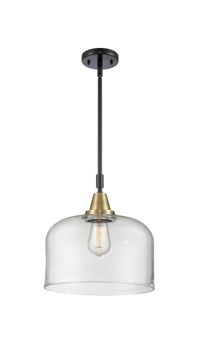 Innovations 447-1S-BAB-G72-L-LED LED Mini Pendant, Black Antique Brass