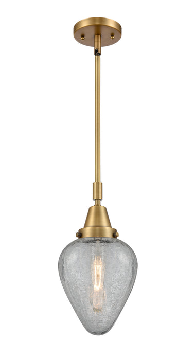 Innovations 447-1S-BB-G165 One Light Mini Pendant, Brushed Brass