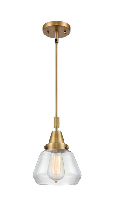 Innovations 447-1S-BB-G172 One Light Mini Pendant, Brushed Brass