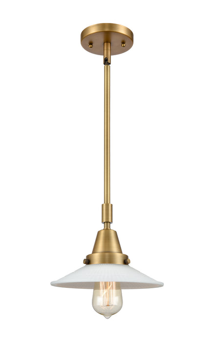 Innovations 447-1S-BB-G1-LED LED Mini Pendant, Brushed Brass