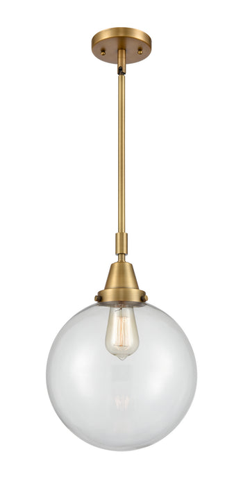 Innovations 447-1S-BB-G202-10-LED LED Mini Pendant, Brushed Brass
