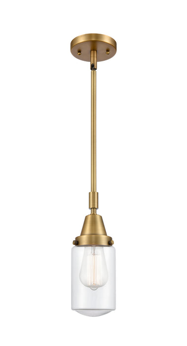 Innovations 447-1S-BB-G312-LED LED Mini Pendant, Brushed Brass
