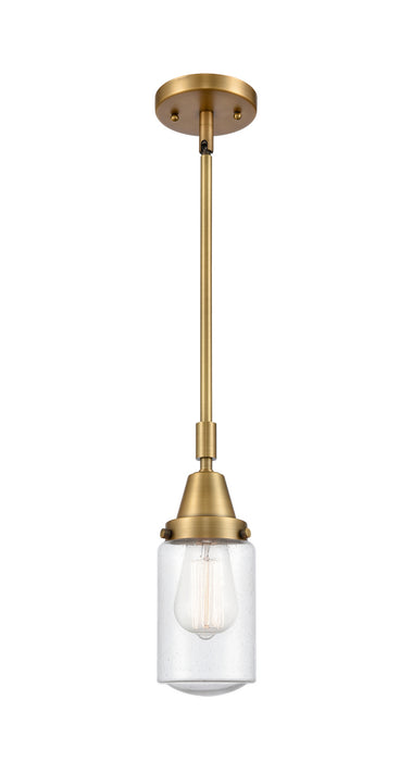 Innovations 447-1S-BB-G314-LED LED Mini Pendant, Brushed Brass