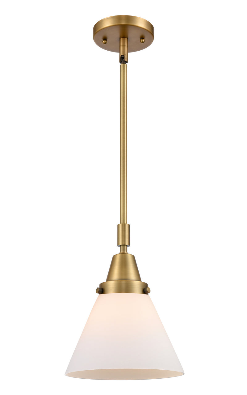 Innovations 447-1S-BB-G41 One Light Mini Pendant, Brushed Brass