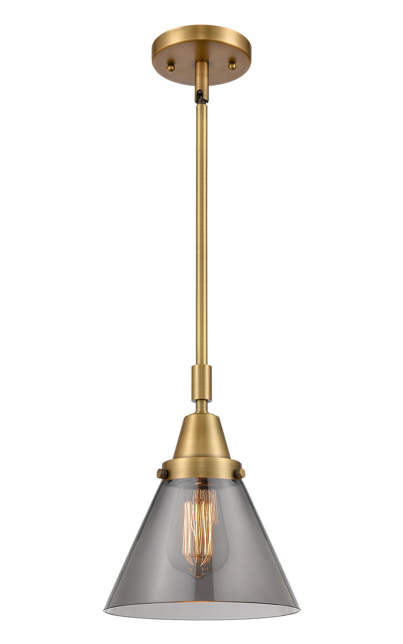 Innovations 447-1S-BB-G43-LED LED Mini Pendant, Brushed Brass