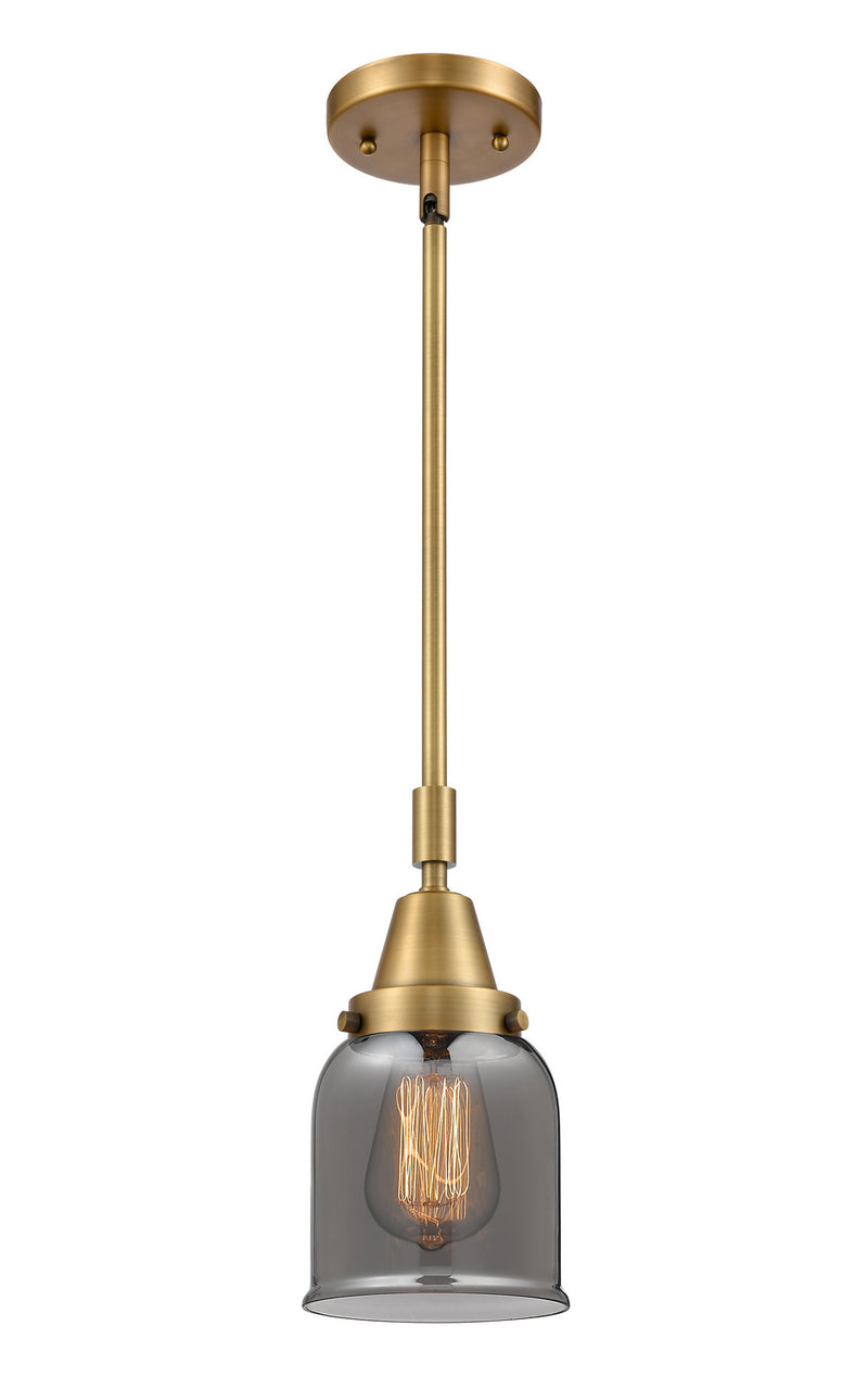 Innovations 447-1S-BB-G53-LED LED Mini Pendant, Brushed Brass