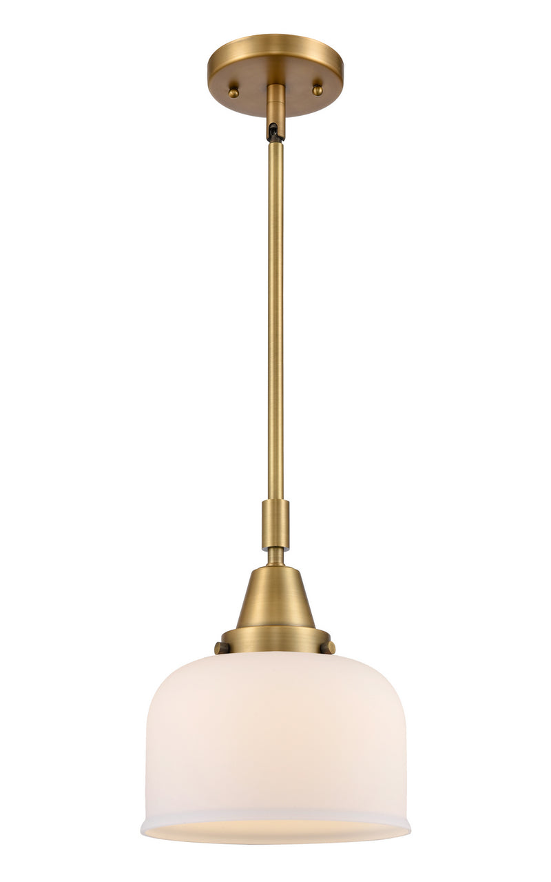 Innovations 447-1S-BB-G71 One Light Mini Pendant, Brushed Brass