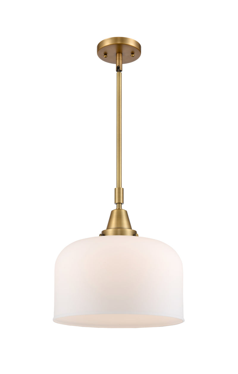 Innovations 447-1S-BB-G71-L One Light Mini Pendant, Brushed Brass