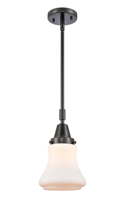 Innovations 447-1S-BK-G191-LED LED Mini Pendant, Matte Black