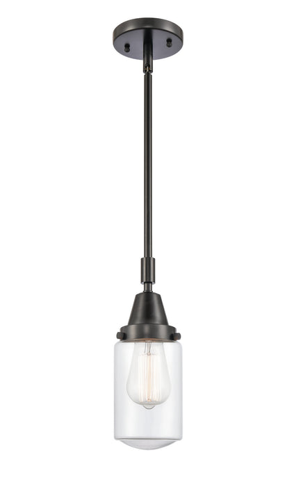 Innovations 447-1S-BK-G312-LED LED Mini Pendant, Matte Black