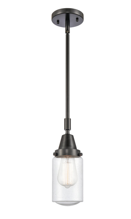Innovations 447-1S-BK-G314-LED LED Mini Pendant, Matte Black