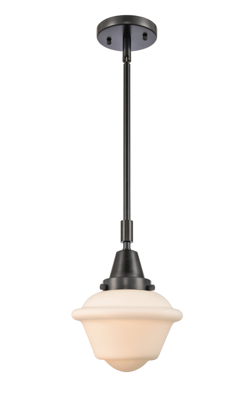 Innovations 447-1S-BK-G531 One Light Mini Pendant, Matte Black